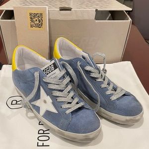 NIB Auth Golden Goose Superstar Men’s 39-Fits W8.5
